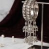 Sania – Oxidised Silver Jhumka Tassel Kara Sania – Oxidised Silver Jhumka Tassel Kara