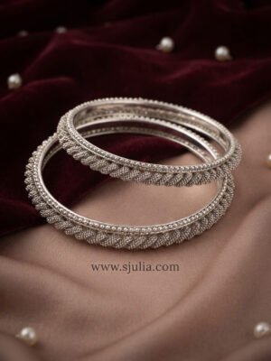 Warda – Oxidised Silver Twisted Rope Kara Warda – Oxidised Silver Twisted Rope Kara