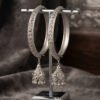 Hania – Silver Beaded Edge Jhumka Kara Hania – Silver Beaded Edge Jhumka Kara
