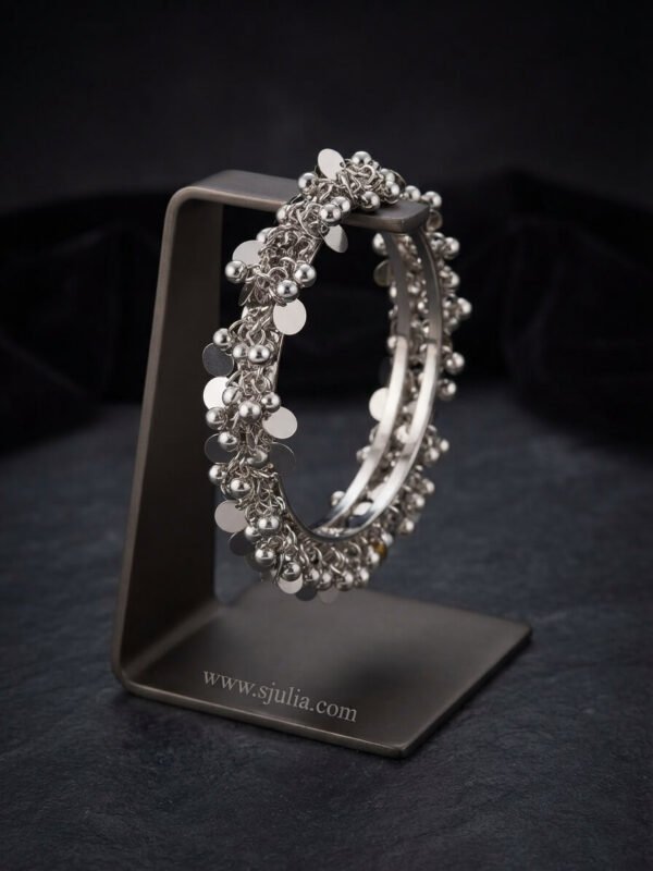 Meera – Silver Beaded Sequin Kara Meera – Silver Beaded Sequin Kara