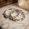 Meera – Silver Beaded Sequin Kara Meera – Silver Beaded Sequin Kara