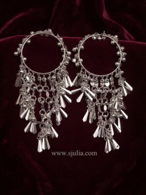Farah – Silver Waterfall Fringe Kara Farah – Silver Waterfall Fringe Kara