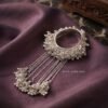 Rukhsar – Silver Beaded Chain Jhumka Kara